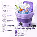 Lavadora Portátil Plegable 8L
