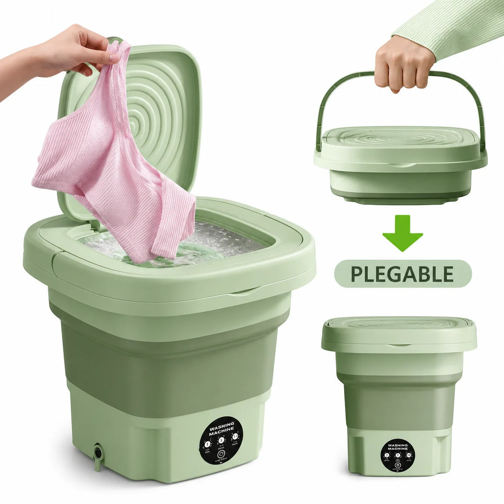 Lavadora Portátil Plegable 8L